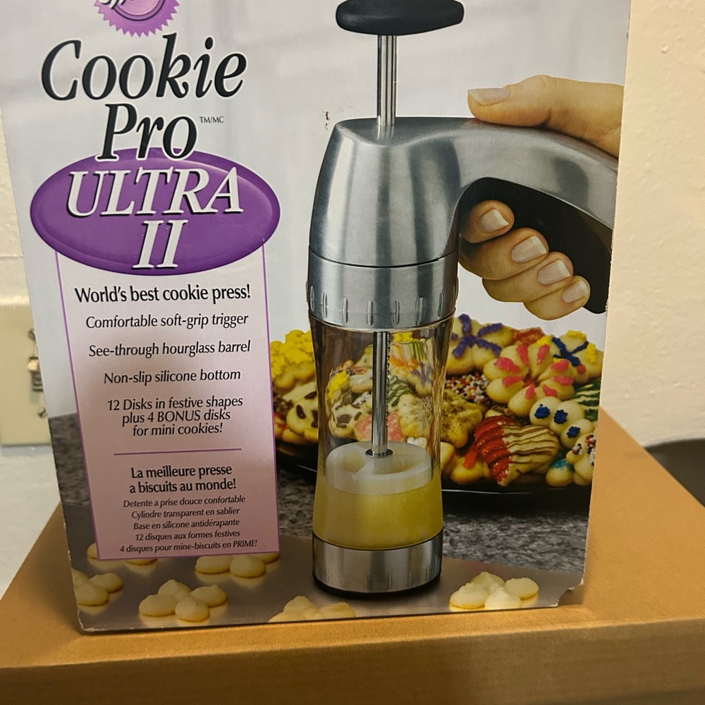 Ultra II Cookie Press - Silver